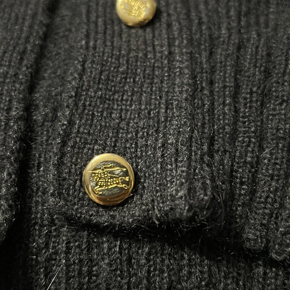 Vintage Burberrys Button Up Sweater - Picture 4 of 16